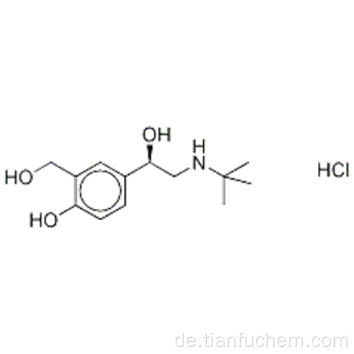 1,3-Benzoldimethanol, a1 - [[(1,1-Dimethylethyl) amino] methyl] -4-hydroxy- hydrochlorid (1: 1), (57188115, a1R) - CAS 50293-90-8